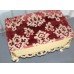 Vintage Shabby Chic Upholstered Painted Cream Footstool