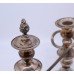 Vintage Sheffield Silver Plated Three Light Candelabra