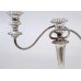 Vintage Silver Plated Three Light Candelabra