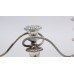 Vintage Silver Plated Three Light Candelabra