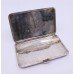 Vintage Sterling Silver Siam Cigarette Case Engraved War Elephants