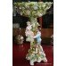 Von Schierholz Floral Dresden Porcelain Centrepiece