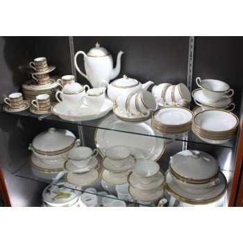 Wedgwood Clio Bone China Dinner Tea Coffee Service 84 Pieces