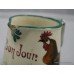 Wemyss Cockerel 'Bonjour' Jug Wemyss Ware