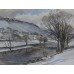 Winter Watercolour by Wilfrid B Tapp (British, 20th c.)