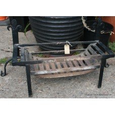 Heavy Wrought Iron Fire Basket