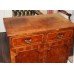 Burr Yew Wood Inlaid Television Cabinet