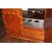 Burr Yew Wood Inlaid Television Cabinet